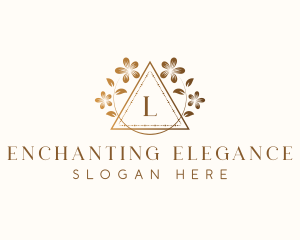 Elegant Floral Boutique logo design