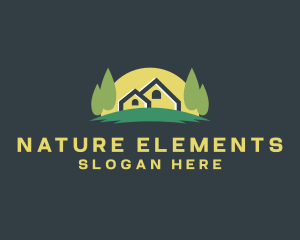 Residential Nature Home logo design