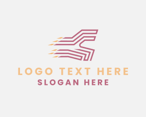 Logistics Delivery Courier logo
