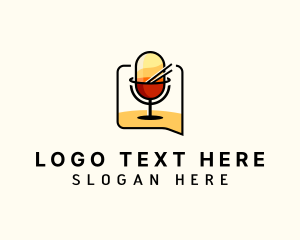 Food - Food Podcast Streaming logo design