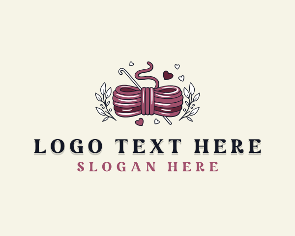 Crochet Yarn Knitting  logo