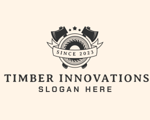 Sawmill Axe Woodwork logo