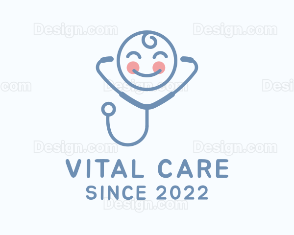 Pediatrician Baby Clinic Logo