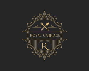 Elegant Gourmet Restaurant logo design