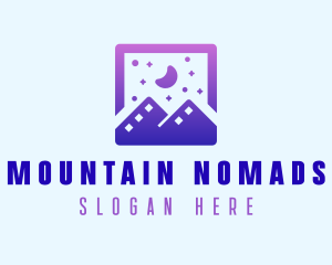 Night Mountain Film logo design