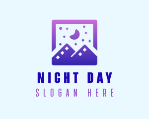 Night Mountain Film logo design