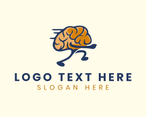 Organ - Running Smart Brain logo design
