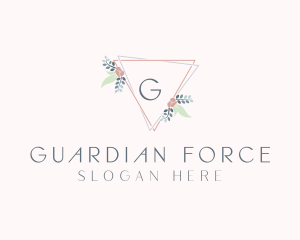 Organic Flower Garden logo design