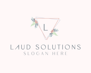 Organic Flower Garden logo design