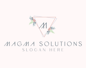 Organic Flower Garden logo design