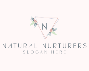 Organic Flower Garden logo design