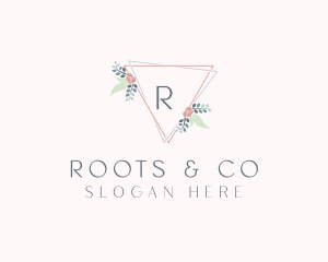 Organic Flower Garden logo design