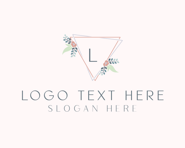 Flower logo example 4