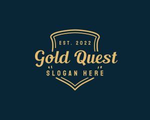 Gold Shield Company  logo design