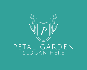 Flower Shield Wellness Spa logo design