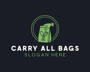 Grocery Supermarket Bag logo
