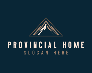 Mountain Triangle Peak logo design