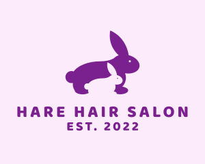 Rabbit Kit Baby logo design