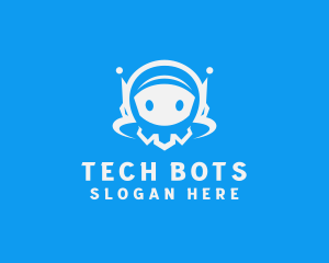 Robot Tech App logo design