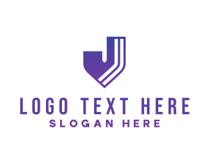 Generic Tech Letter J Logo