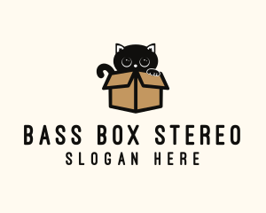 Pet Cat Box logo design