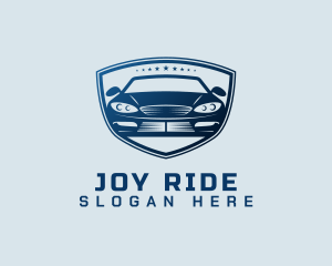 Sports Car Shield logo design