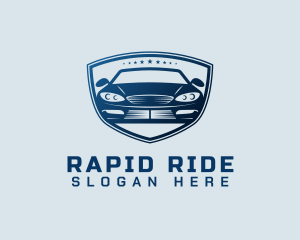 Sports Car Shield logo design