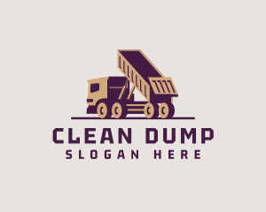 Dump Truck Construction logo design