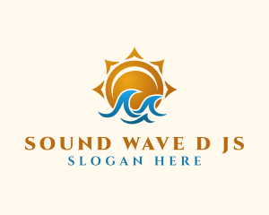 Summer Sea Resort logo design