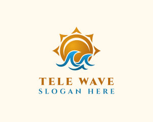 Summer Sea Resort logo design