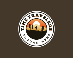 Outdoor Travel Hiking logo design