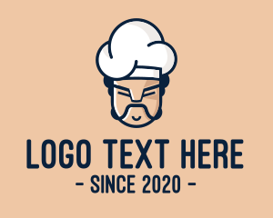 Angry Chef Face  logo