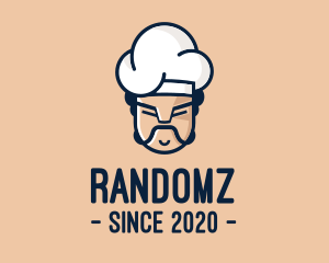 Angry Chef Face  logo
