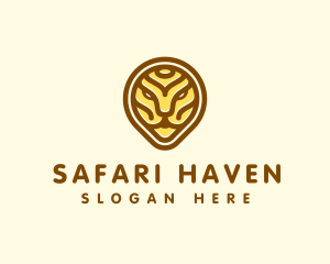 Wild Tiger Safari Park logo design