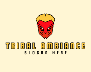 Tribal Mask Avatar logo design