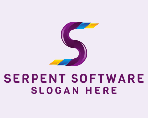 Software Company Letter S  logo design