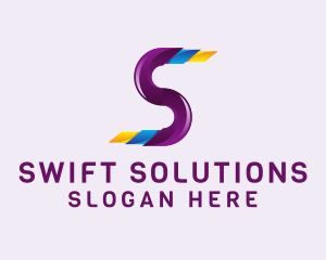 Software Company Letter S  logo design