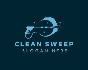 Clean Pressure Washing logo design