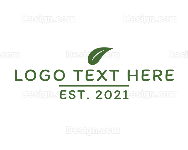 Organic Herbal Tea Logo