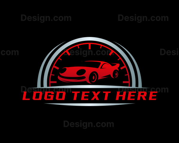 Racing Car Automobile Logo