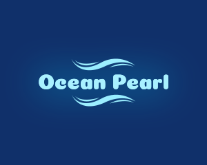 Blue Ocean Wave  logo design