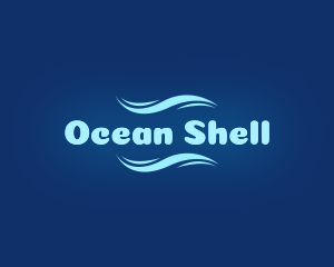 Blue Ocean Wave  logo design