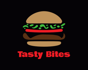 Fast Food Hamburger logo