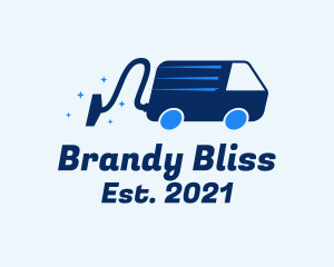 Vacuum Van Cleaner logo design