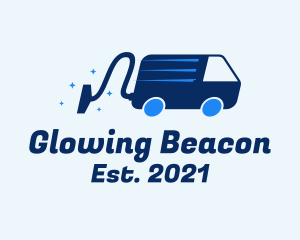 Vacuum Van Cleaner logo design