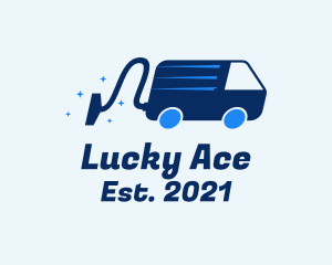 Vacuum Van Cleaner logo design