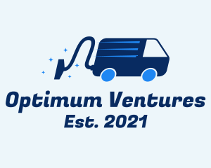 Vacuum Van Cleaner logo design