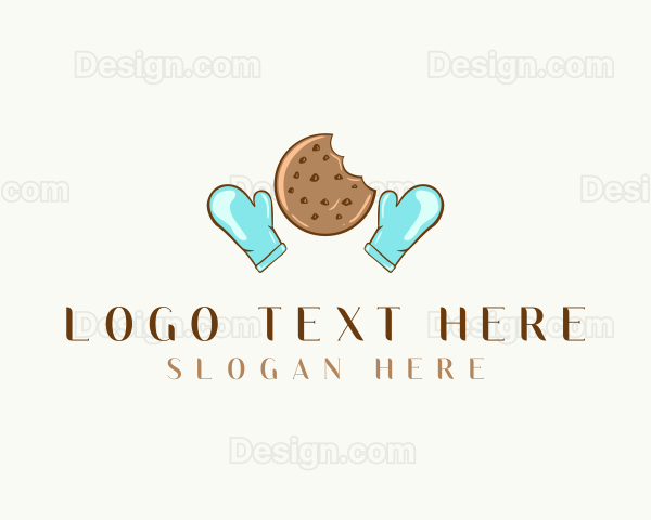 Oven Mitts Cookie Logo