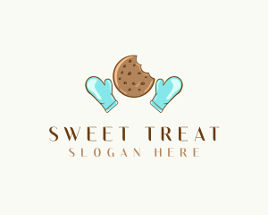 Oven Mitts Cookie  logo design