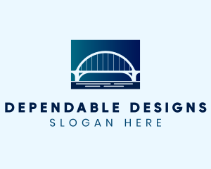 Bridge Arch Structure logo design